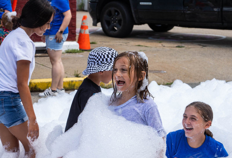 Sims Ave Block Party + Family Fringe Day at the Providence Fringe Festival, presented by Wilbury Theatre Group; photo by Erin X. Smithers.