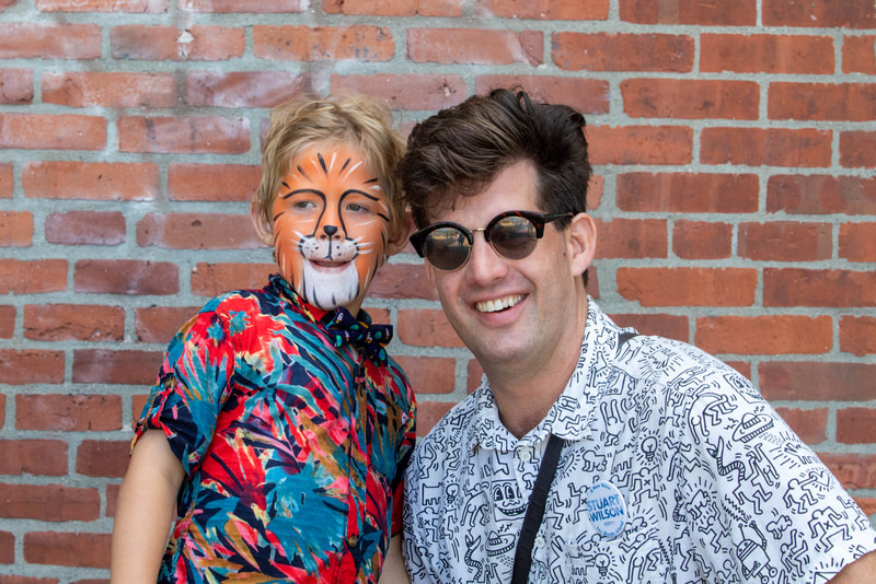 Sims Ave Block Party + Family Fringe Day at the Providence Fringe Festival, presented by Wilbury Theatre Group; photo by Erin X. Smithers.