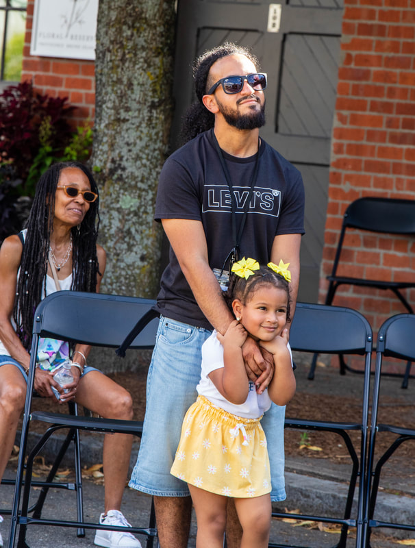 Sims Ave Block Party + Family Fringe Day at the Providence Fringe Festival, presented by Wilbury Theatre Group; photo by Erin X. Smithers.