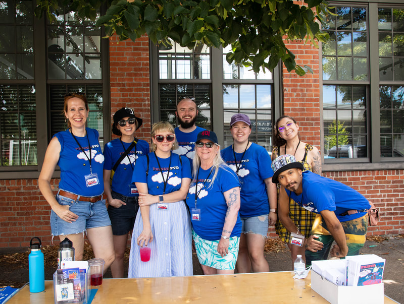 Sims Ave Block Party + Family Fringe Day at the Providence Fringe Festival, presented by Wilbury Theatre Group; photo by Erin X. Smithers.